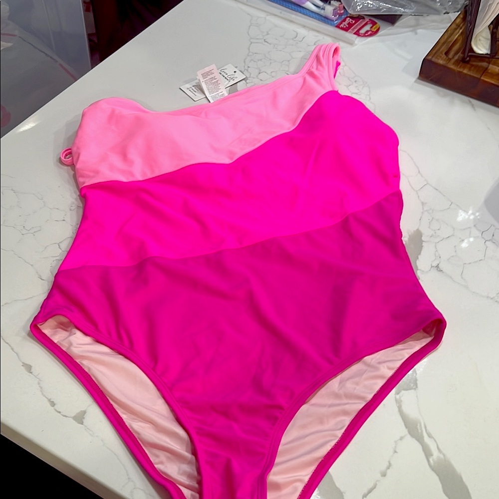 Kids Pink One Piece Swimsuit